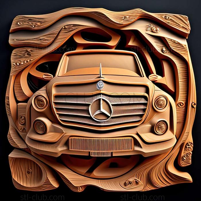 3D model Mercedes Benz X164 (STL)